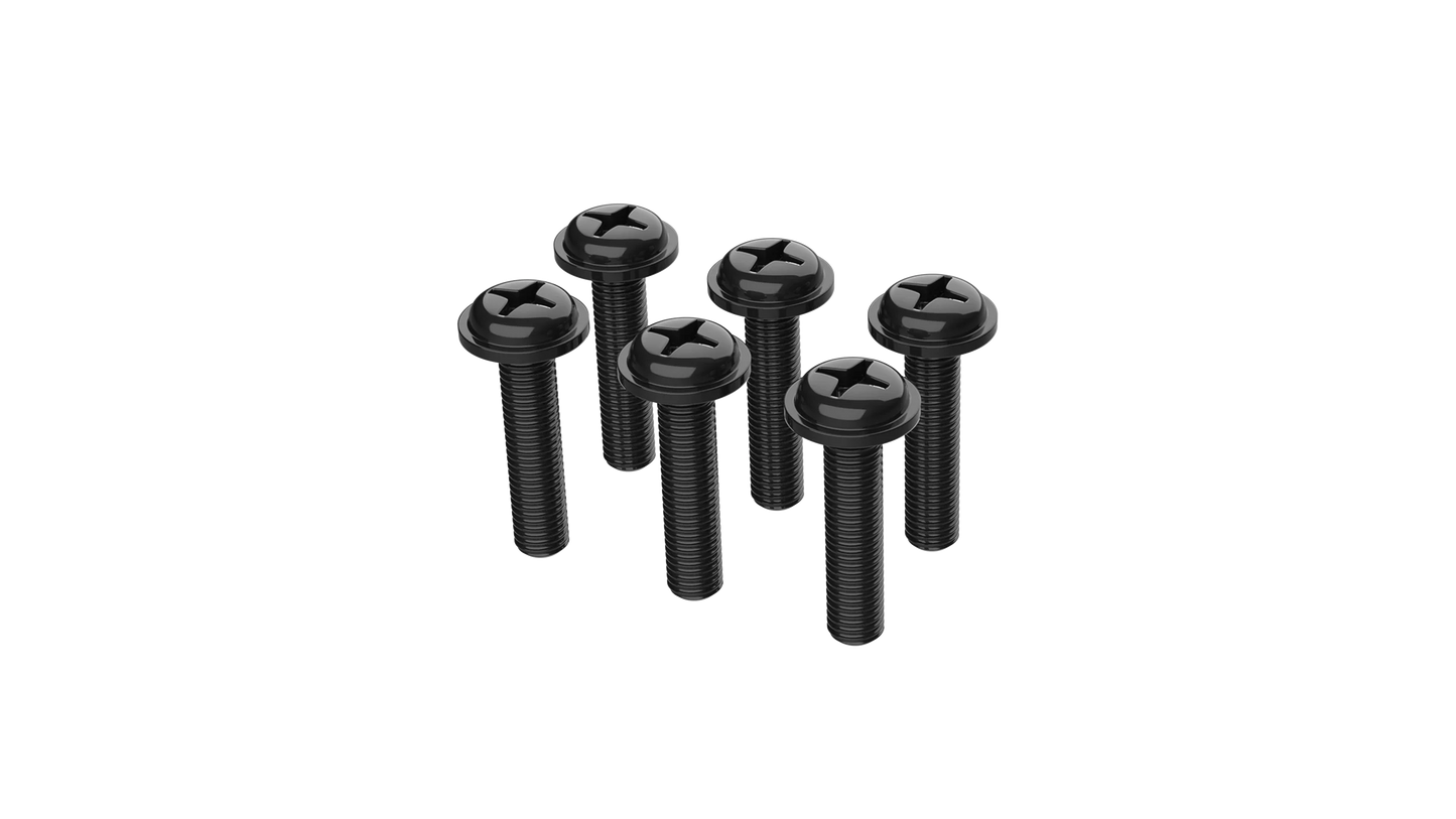 VelocityOne Flight Cockpit Fixing Screws, (6 pcs.)
