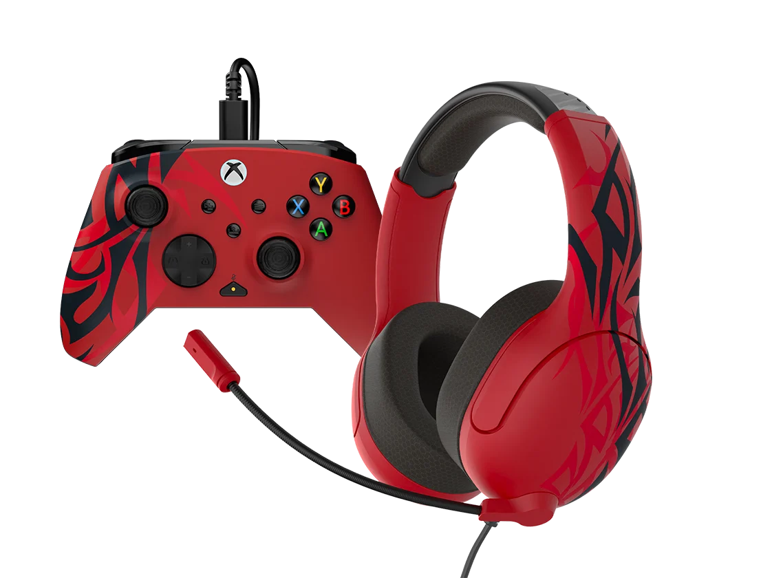 Rematch™ Advanced Wired Controller & Airlite™ Fit Wired Headset Bundle