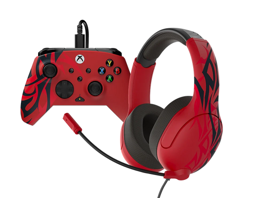 Rematch™ Advanced Wired Controller & Airlite™ Fit Wired Headset Bundle