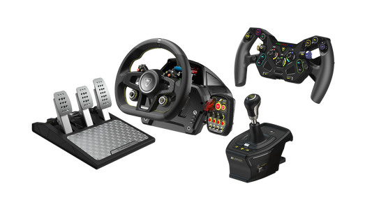 VelocityOne Race Wheel & Pedal System + VelocityOne F-RX Formula Wheel + VelocityOne Multi-Shift Bundle
