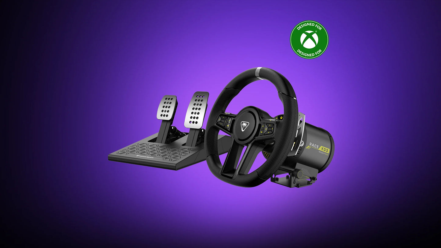 VelocityOne™ Race KD3 Racing Wheel & Pedals