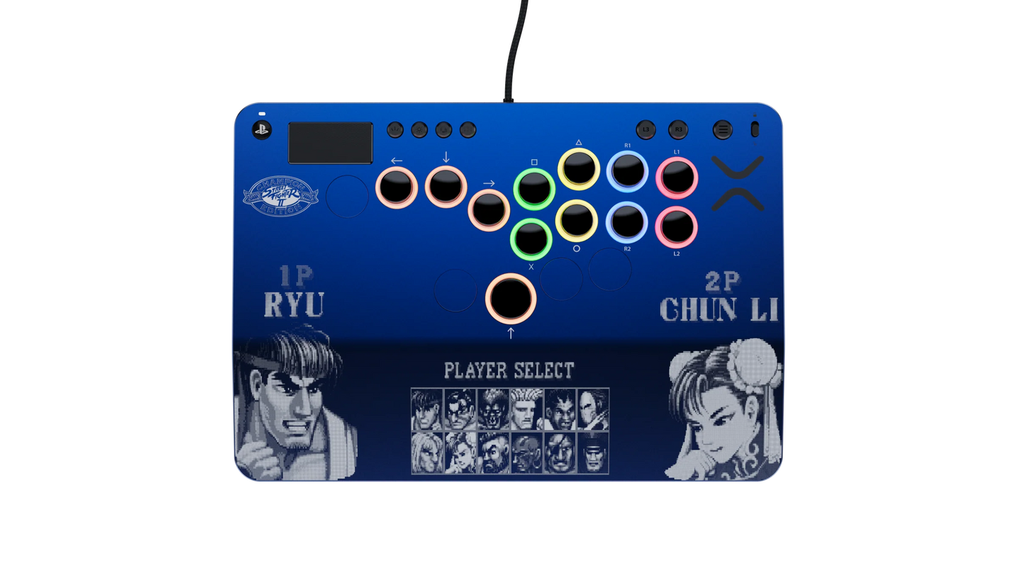 Victrix™ Pro KO™ Leverless Fight Stick – Street Fighter™ II: Champion Edition