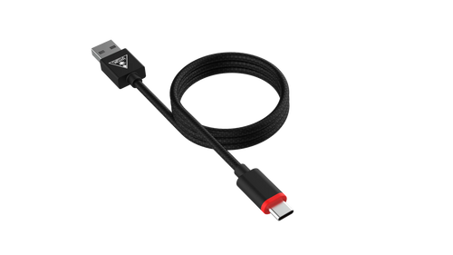 VelocityOne Flight Red USB-A to USB-C Cable