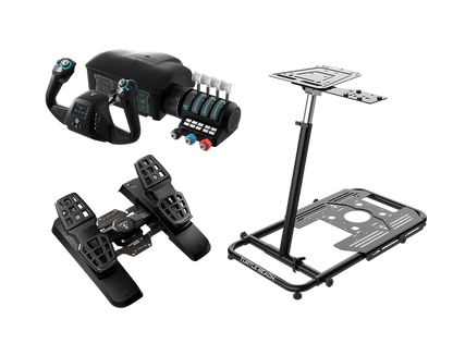 VelocityOne Flight + VelocityOne Rudder Pedals + VelocityOne Stand Bundle