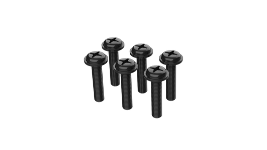 VelocityOne Flight Cockpit Fixing Screws, (6 pcs.)