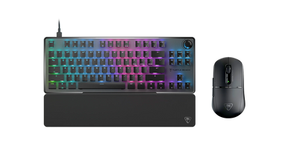 Vulcan II TKL Pro Black + Burst II Air Black Bundle